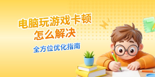 电脑玩游戏卡顿怎么解决 全方位优化指南(2026最新版) 电脑玩游戏卡顿怎么解决 全方位优化指南(2026最新版)